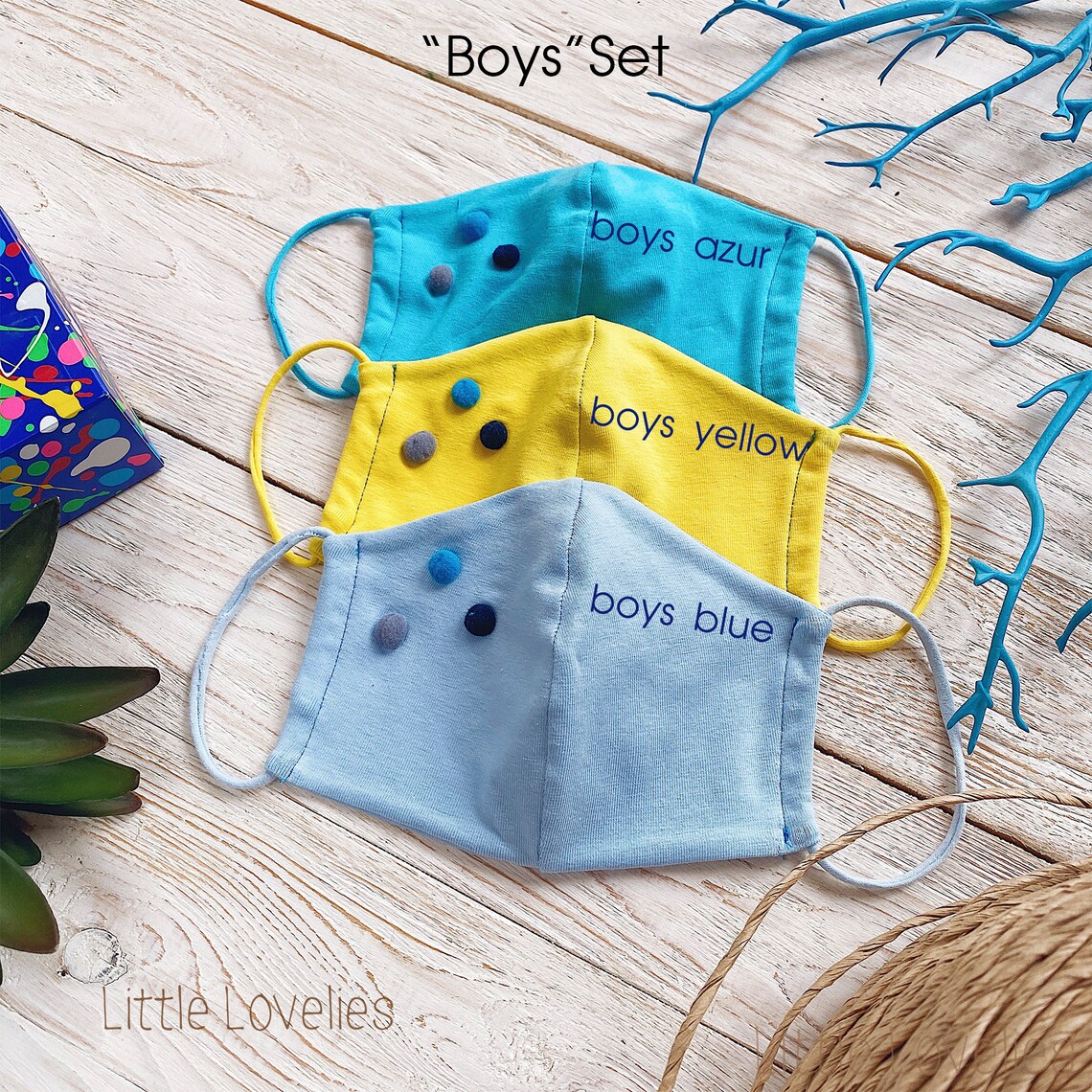 Kids face mask / Cute face mask / toddler face mask / cotton Etsy