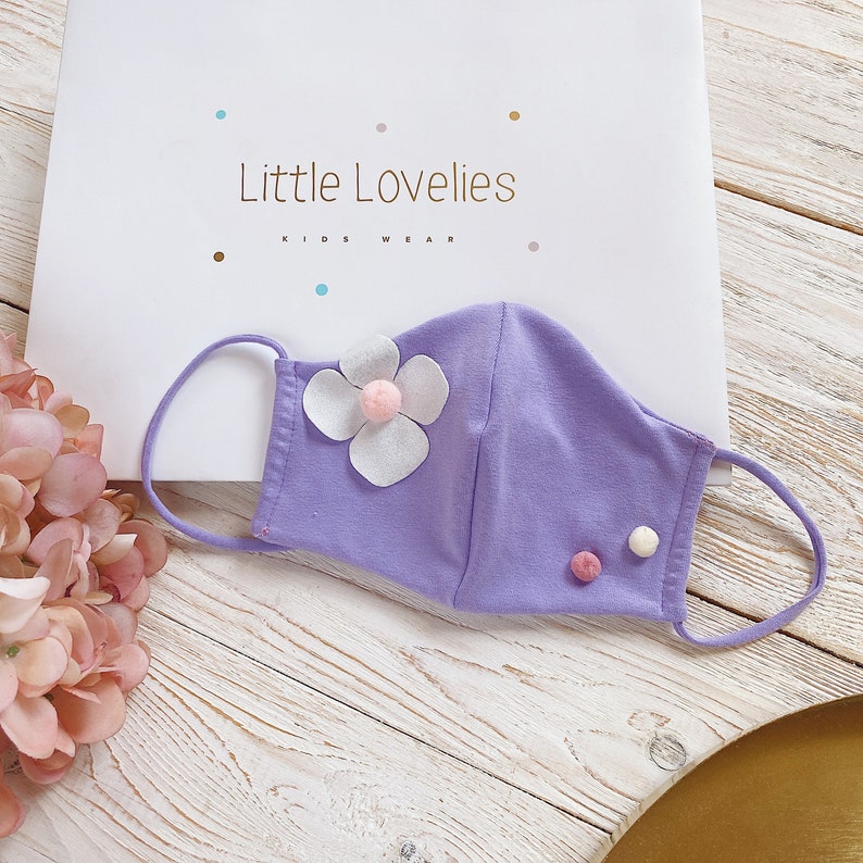 Kids Face Mask / Cute Face Mask / Toddler Face Mask / Cotton Etsy