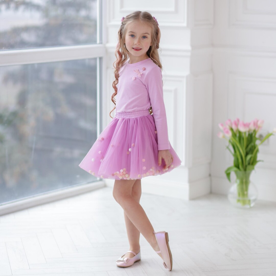SUNA PRINCESS DRESS - LILAC