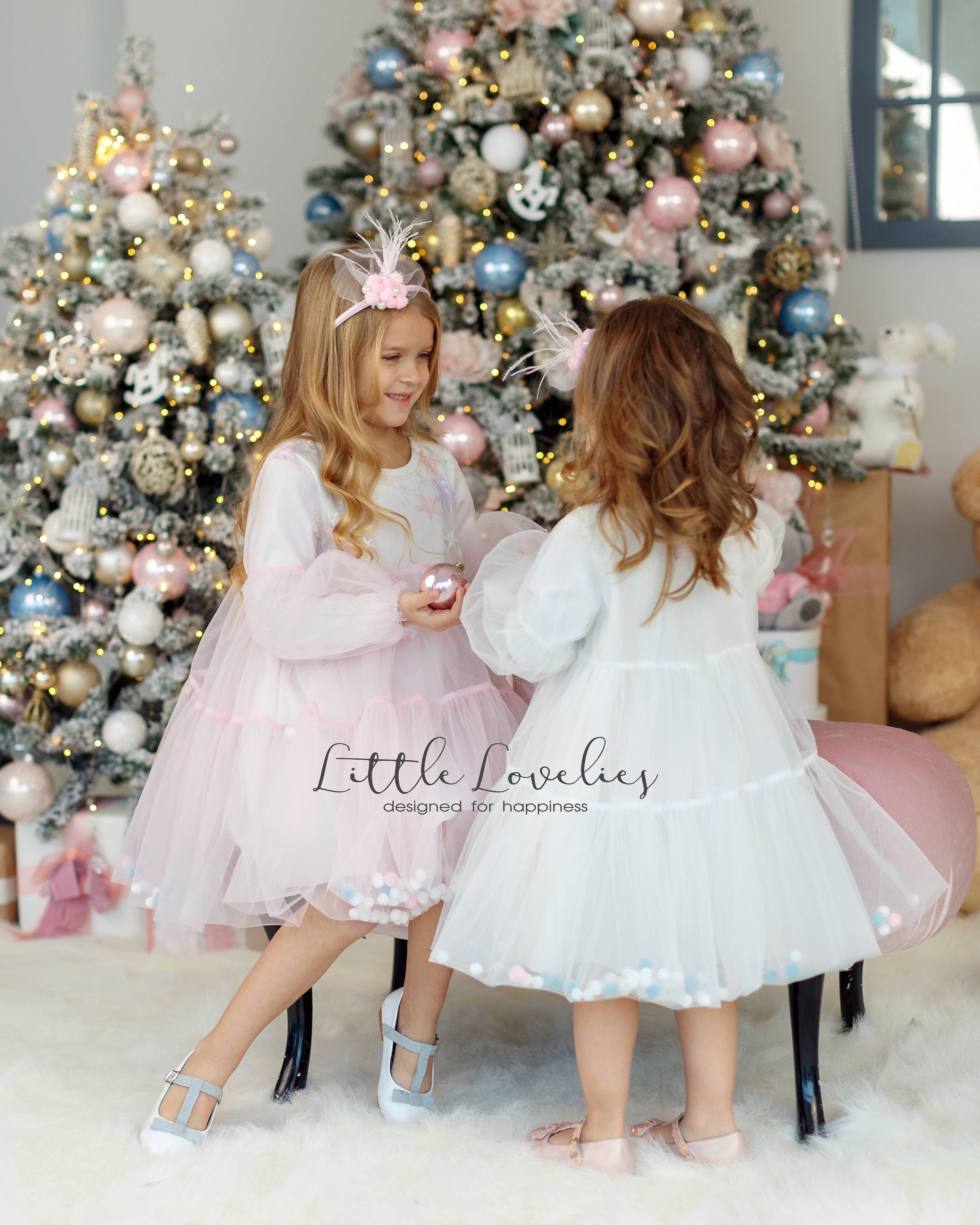 White dress Tulle Dress Toddler Dress Ivory Flower girl Etsy