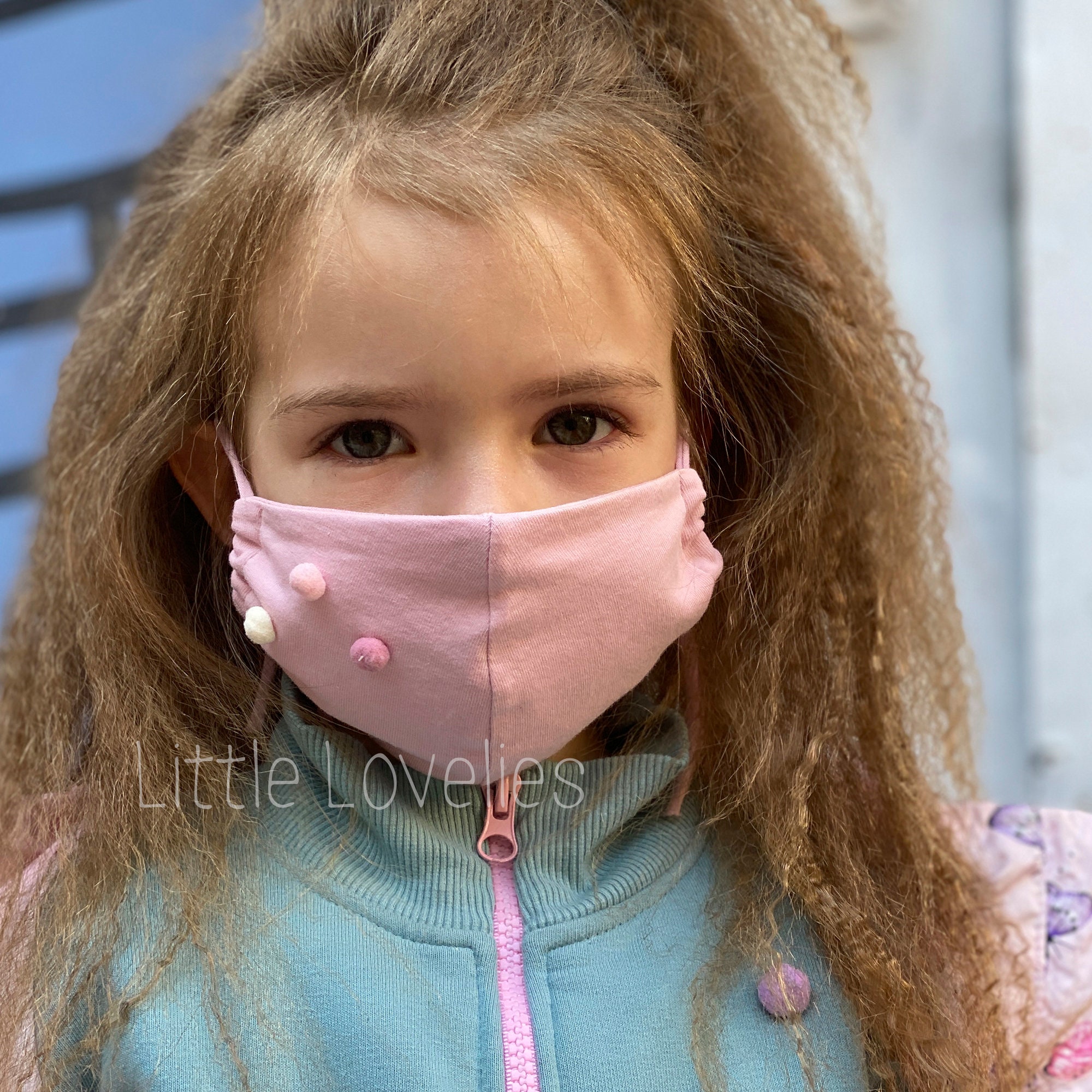 Kids Face Mask / Cute Face Mask / Toddler Face Mask / Cotton Etsy