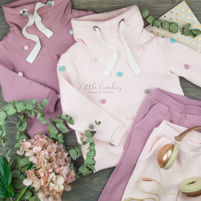 girls fleece tracksuit