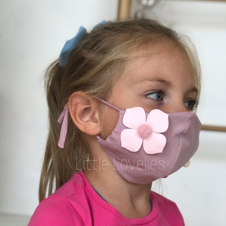 Kids face mask / Cute face mask / toddler face mask / cotton Etsy