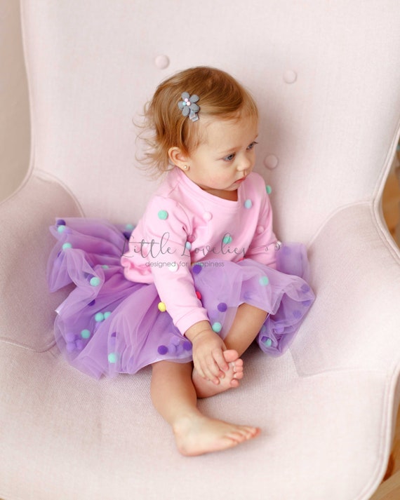 purple tutu skirt for toddlers