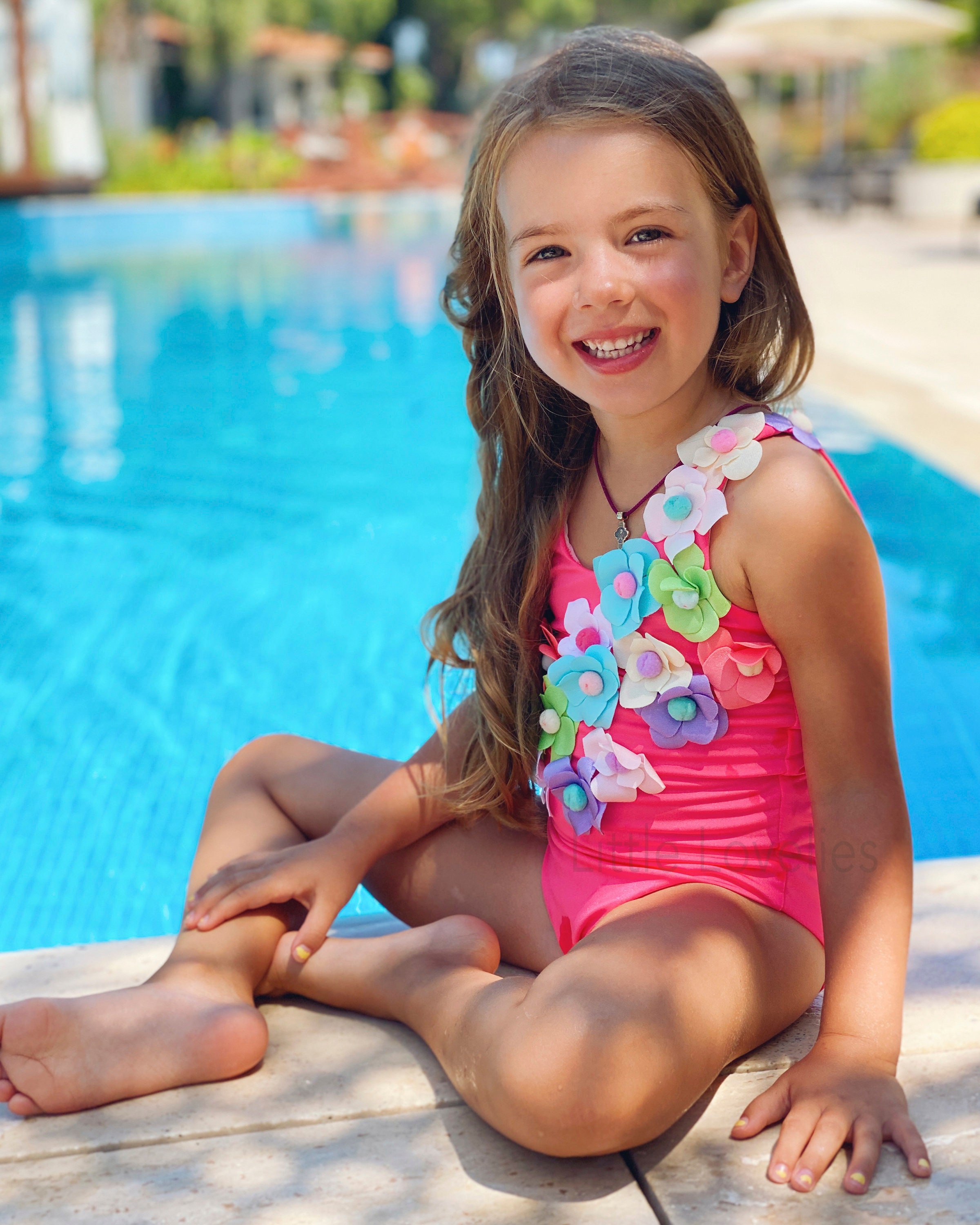 Traje De Baño Para Niña Una Pieza Bikini Para Niñas Traje Etsy