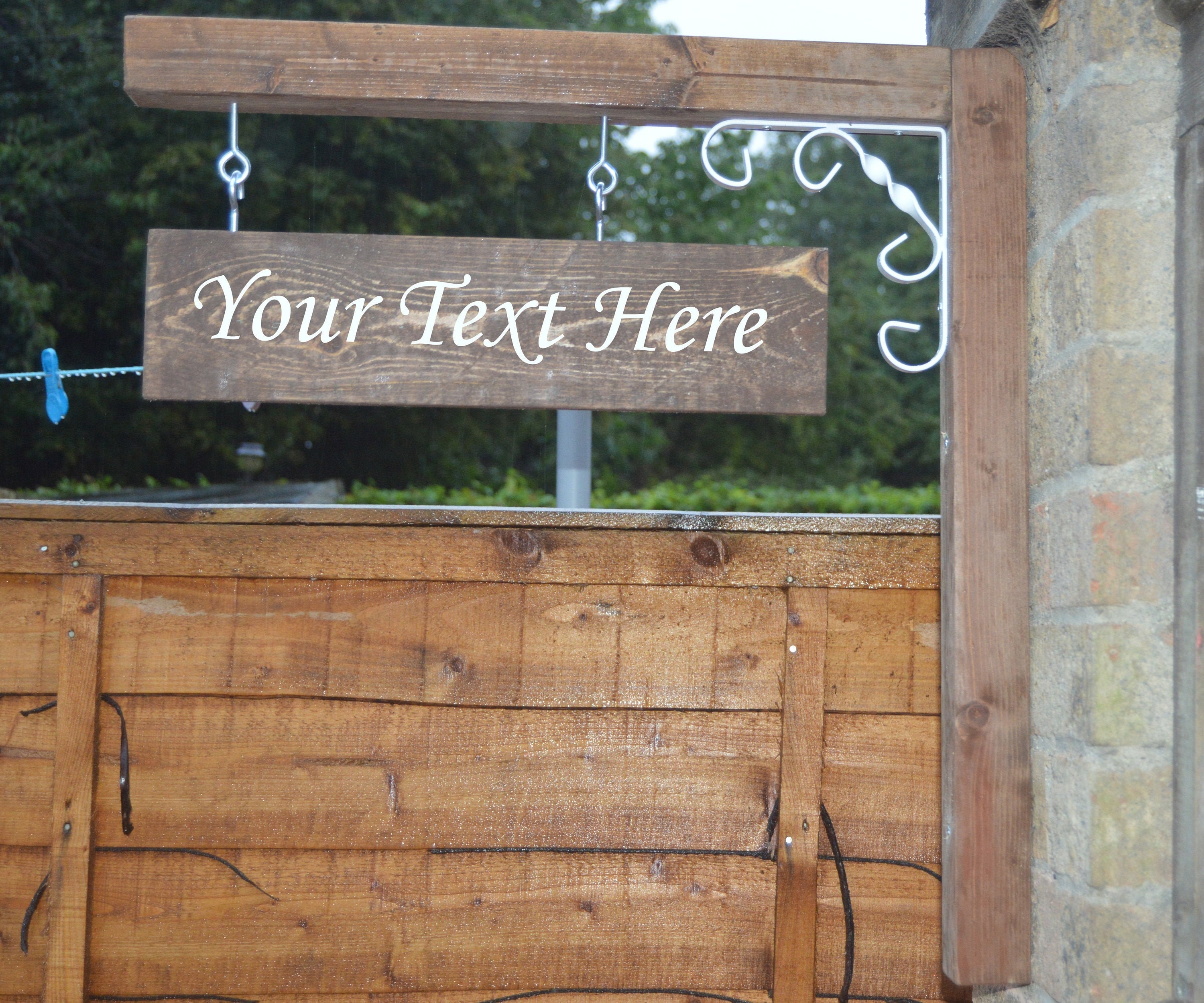 Personalised Exterior House Name Sign Cottage Sign Hanging Etsy UK