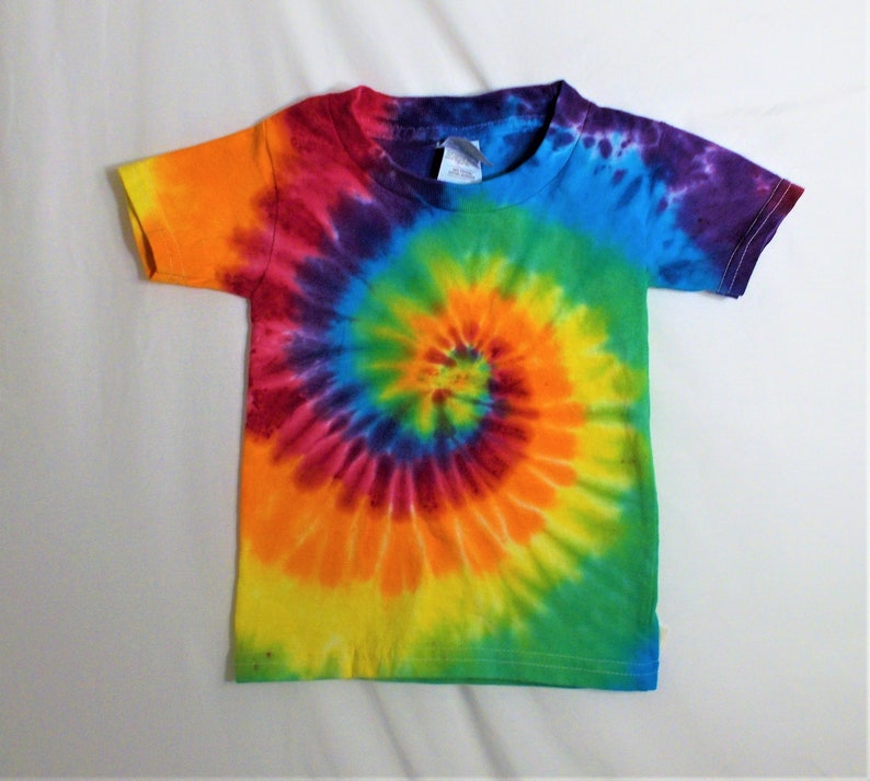 Toddler Tie Dye 2T Rainbow Shirt Hippy Kids Clothes Pride | Etsy