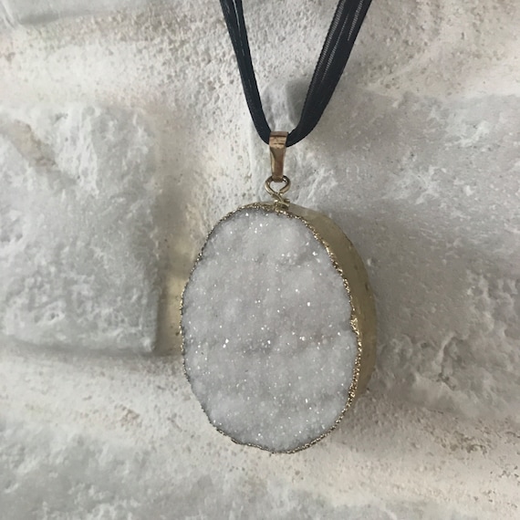 Outlander Claire Fraser Poison Detector Necklace White Gold Etsy