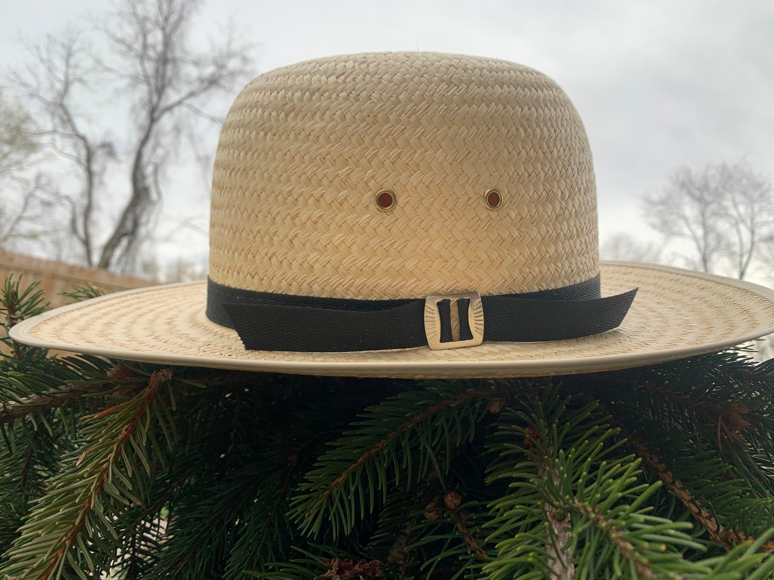 AMISH STRAW HAT Medium Round top Brand New Authentic Shade Hat Etsy