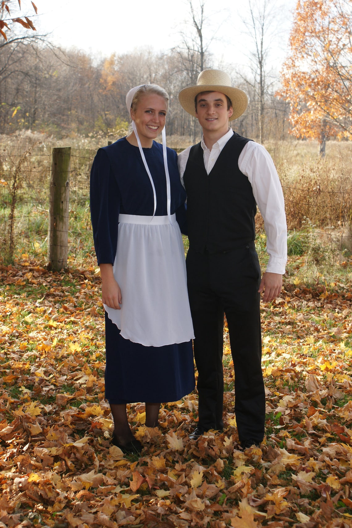 Amish Man's Vest Outfit Set . . . Costume for Halloween Etsy