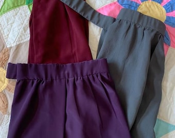 Amish Handmade Apron colored Belted baking Apron dress up Chore apron