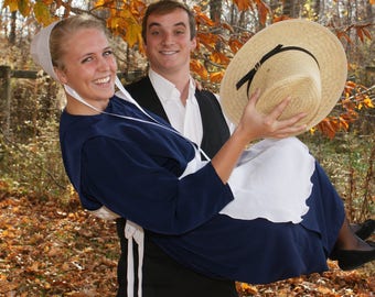 Men's Amish Straw Hat Size Large New straw hat