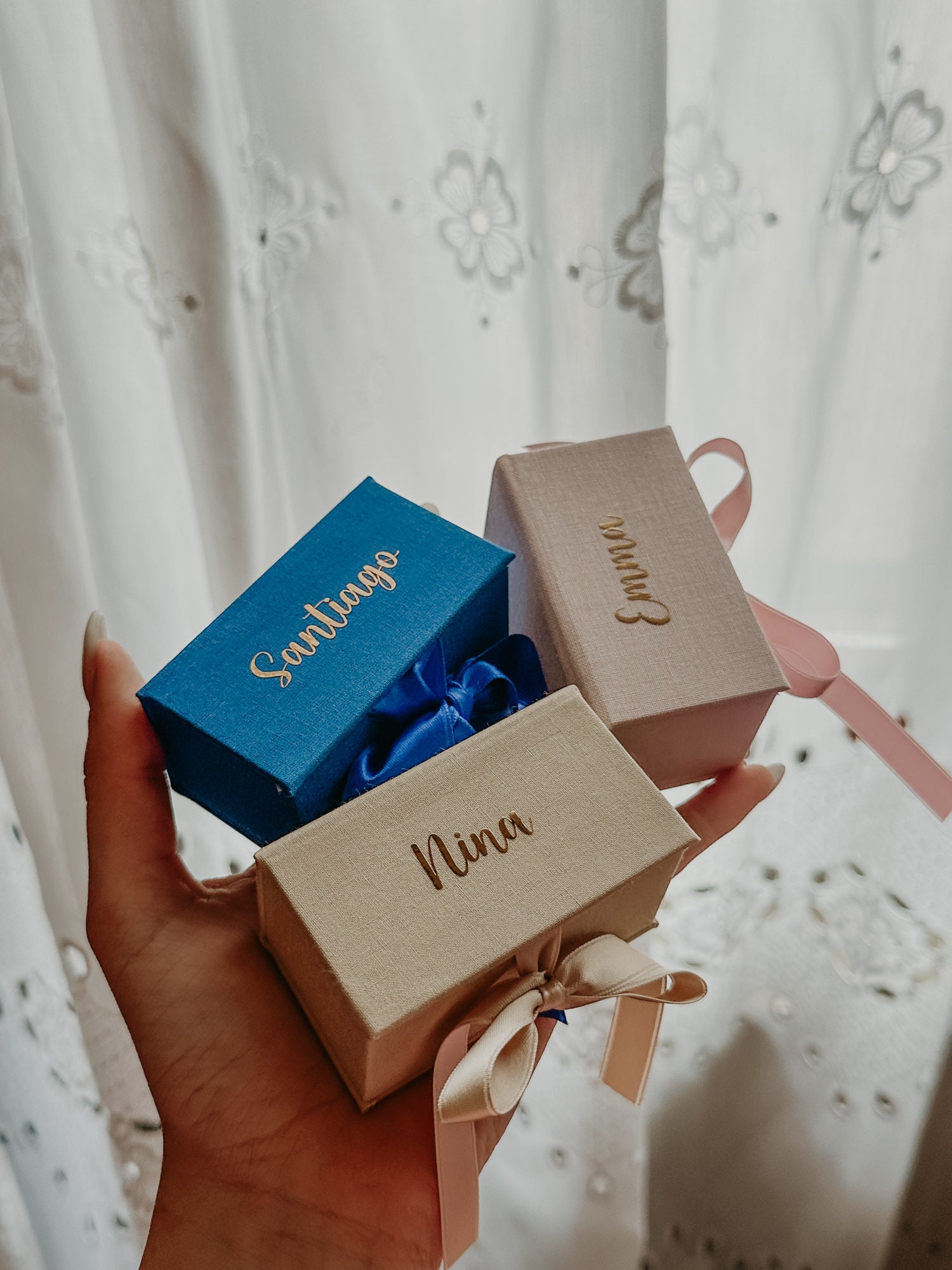 Boîte à Bjoux Personnalsée, Boîte à Bjoux Avec Prénom, Boîte à