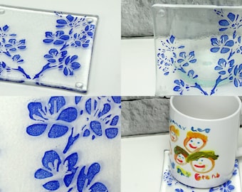 Fused glass LESSON - Cocktail party theme - Liverpool (UK) studio - 2.5 hour course - beginners workshop - craft lesson - gift vouchers