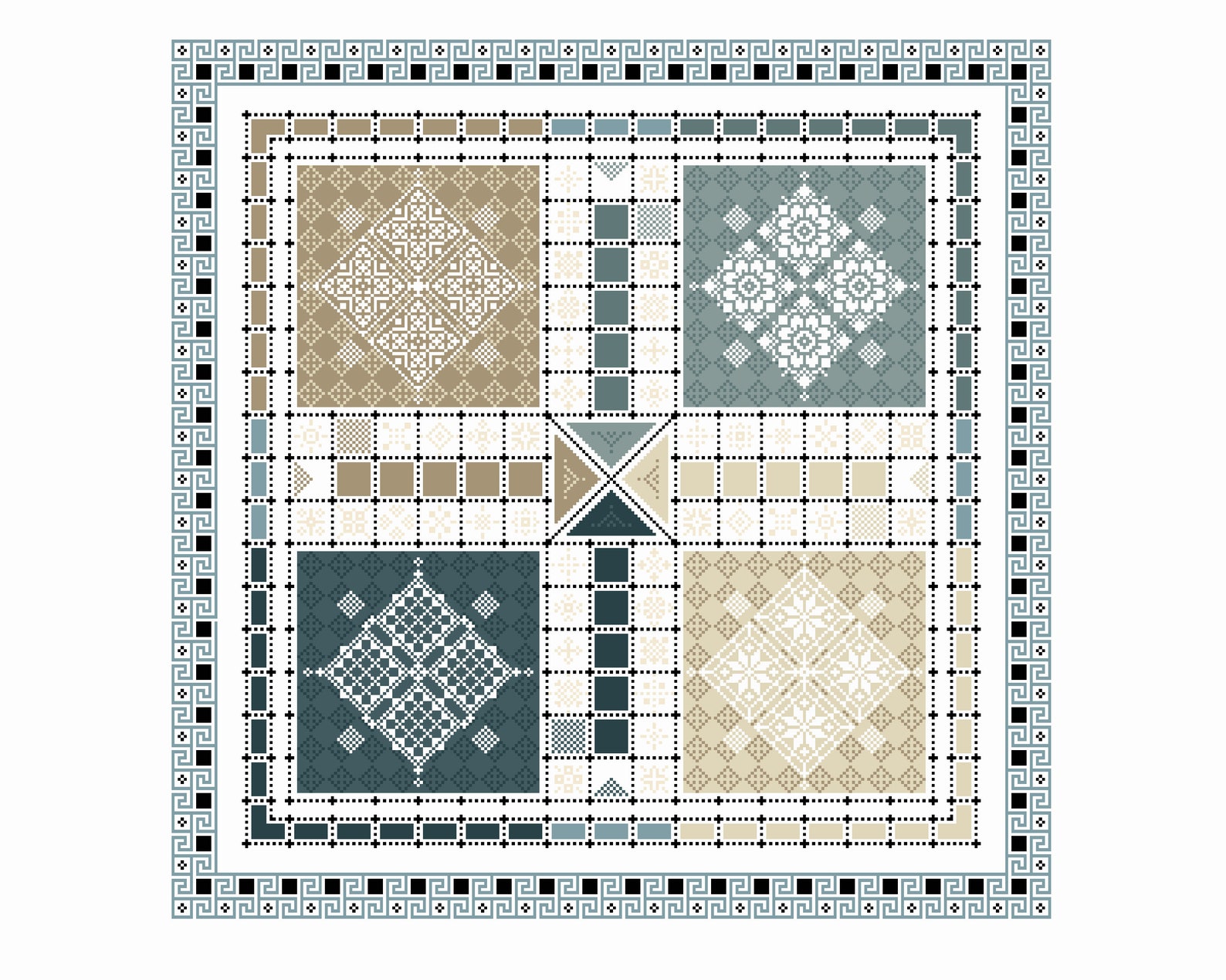 Game Boards Cross Stitch Patterns: Chess, Backgammon, Ludo, Scrabble ...