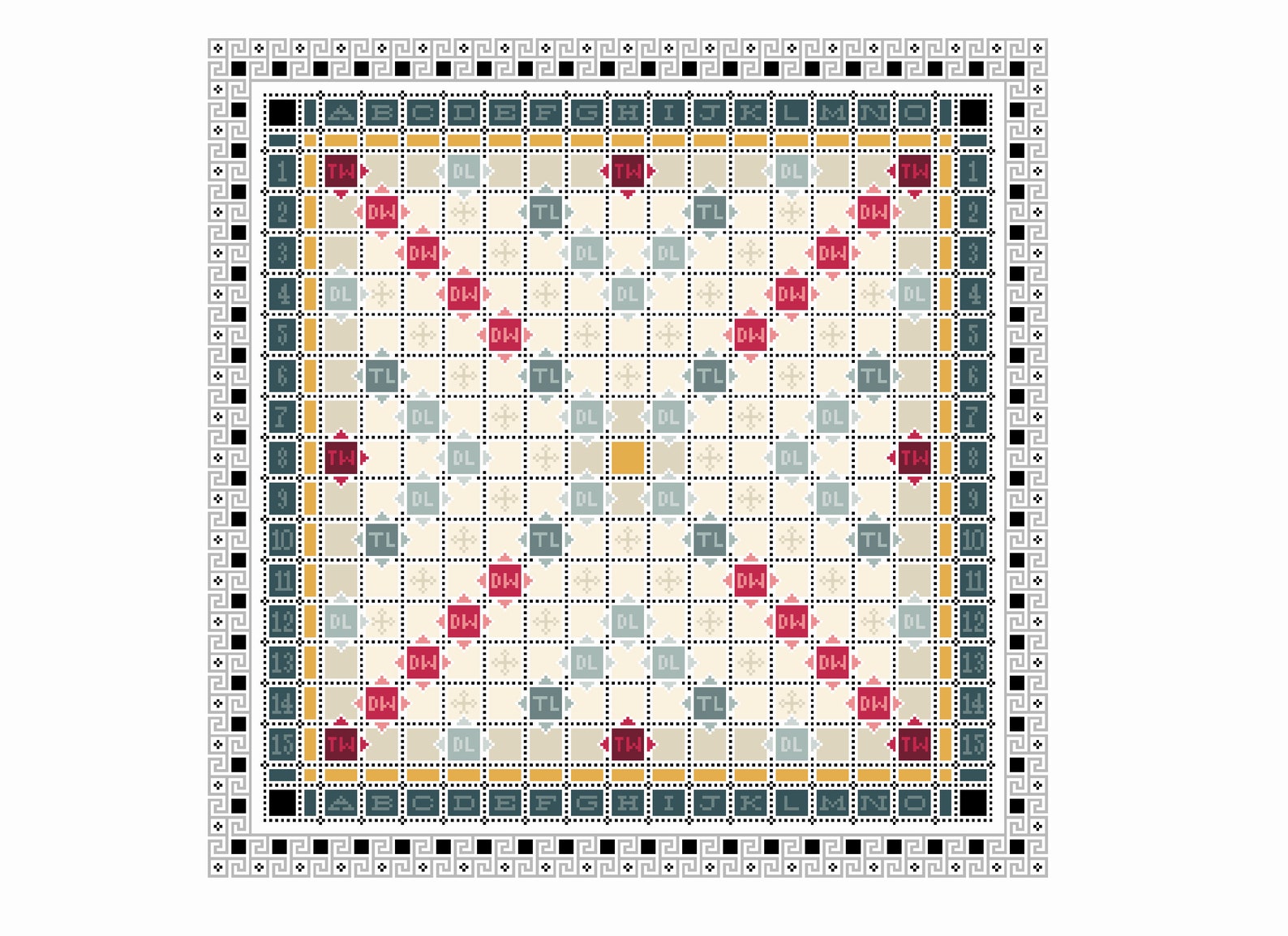 Game Boards Cross Stitch Patterns: Chess, Backgammon, Ludo, Scrabble ...