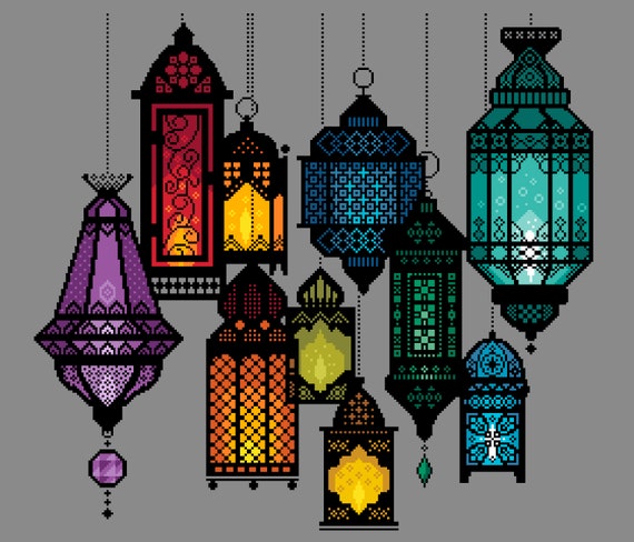 Lumières de lanterne du Ramadan, Lampe de table du Ramadan