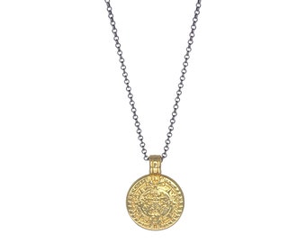 Gold Mini Coin Necklace