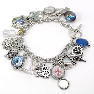 Alaska Charm Bracelet, Alaska Bracelet, State of Alaska Charm Bracelet, Bracelet, State Charm Bracelet, USA Charm Bracelet, Cruise Bracelet