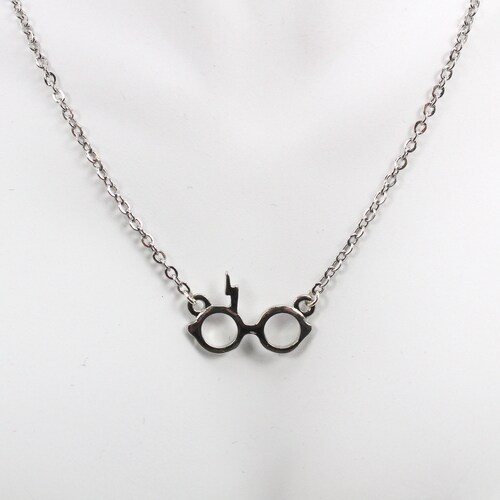 Harry Style Potter Necklace Lightening Bolt Necklace Wizard Etsy