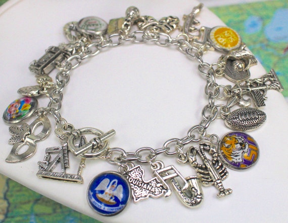 Louisiana Charm, Charms for Bracelets and Necklaces