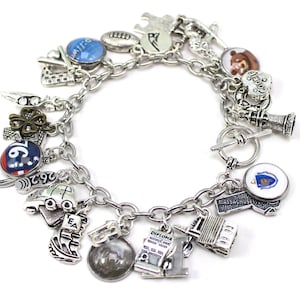 Massachusetts Charm Bracelet, States Charm Bracelet, States Bracelet, USA Charm Bracelet, Charm Bracelet, Massachusetts Bracelet