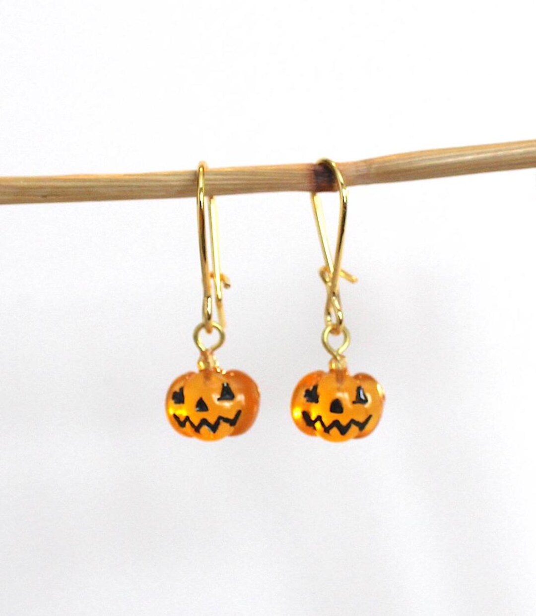 Halloween Pumpkin Dangle Earring main image 0