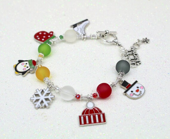 Snowman bracelet best sale
