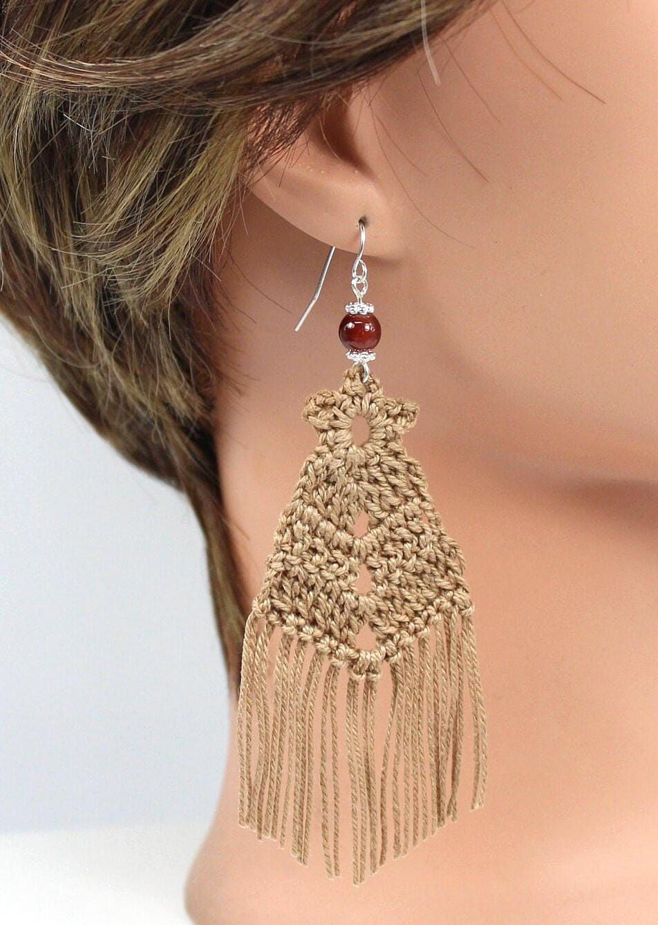 Crocheted Earrings