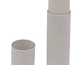 Nutley's 14ml Plastic Free Cardboard Cosmetics Tube - White