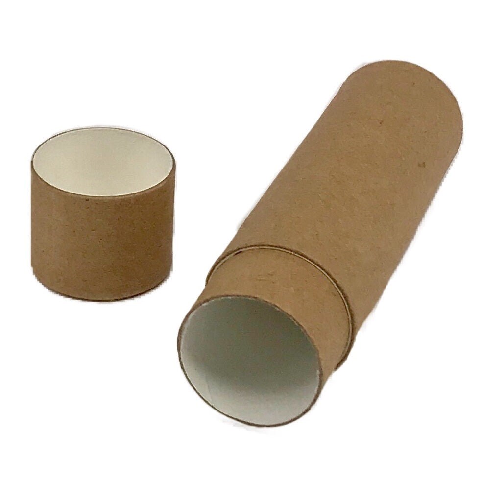 Supplyhut 10 - 2'' x 12'' Round Cardboard Shipping Mailing Tube Tubes with End Caps (0-5500-2489-1)