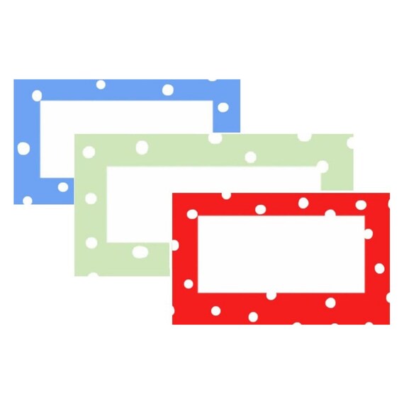 Nutley's Self Adhesive Dotty Labels pack of 96 Etsy UK