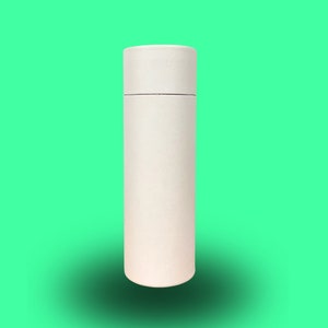 Tubo de desodorante de cartón blanco sin plástico de 100 ml* de Nutley