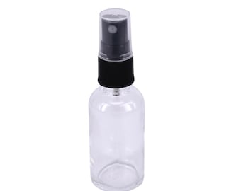 Nutley's 30ml Clear Glass Bottles with Spray Lids