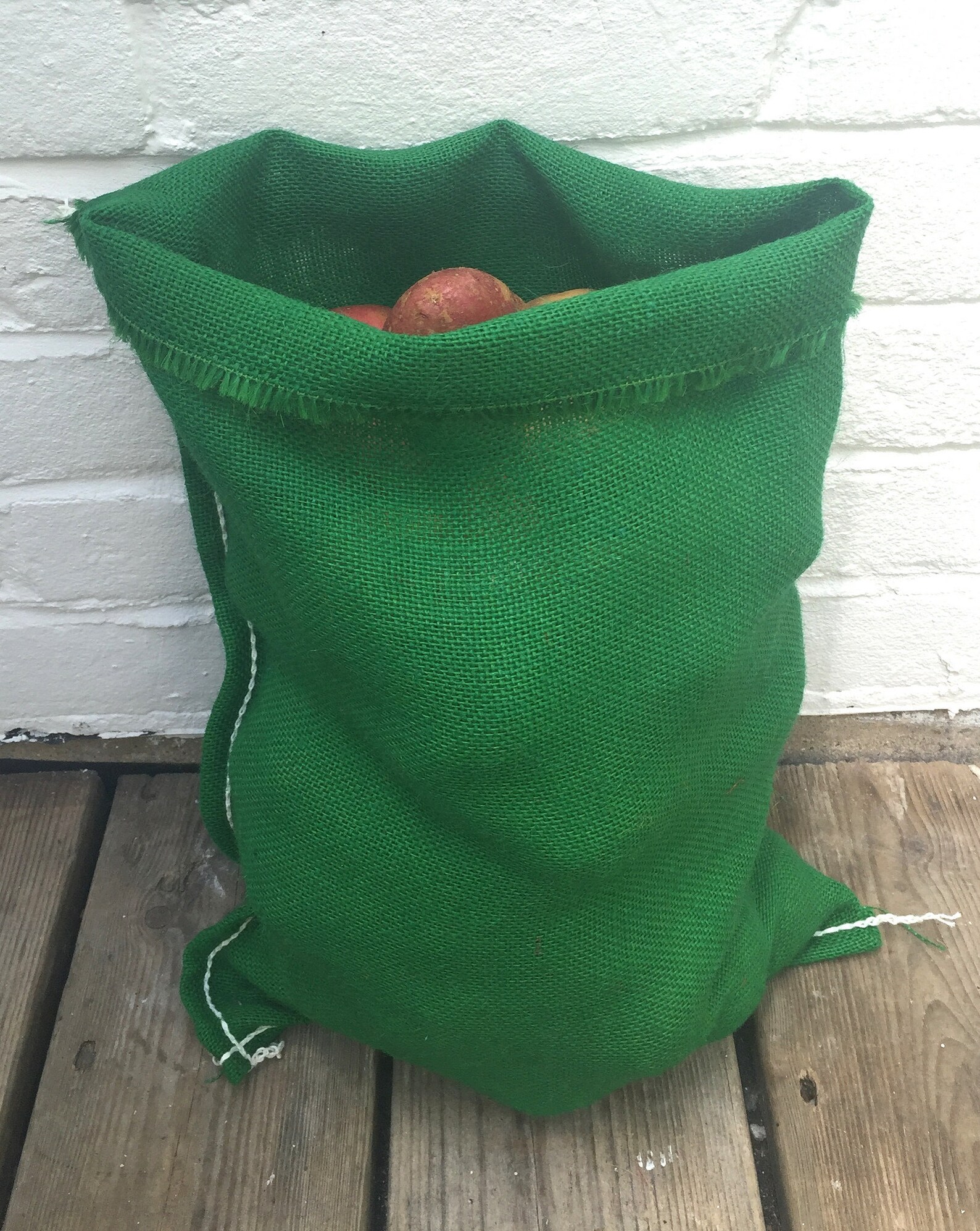 Nutley's Coloured Hessian Potato Sack Vegetable Storage Etsy