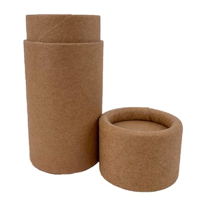 Tubo de cosméticos de papelão sem plástico de 25ml* da Nutley's