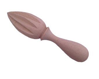 Nutley&#39;s Wooden Citrus Reamer Oranges Juicer Beech Wood