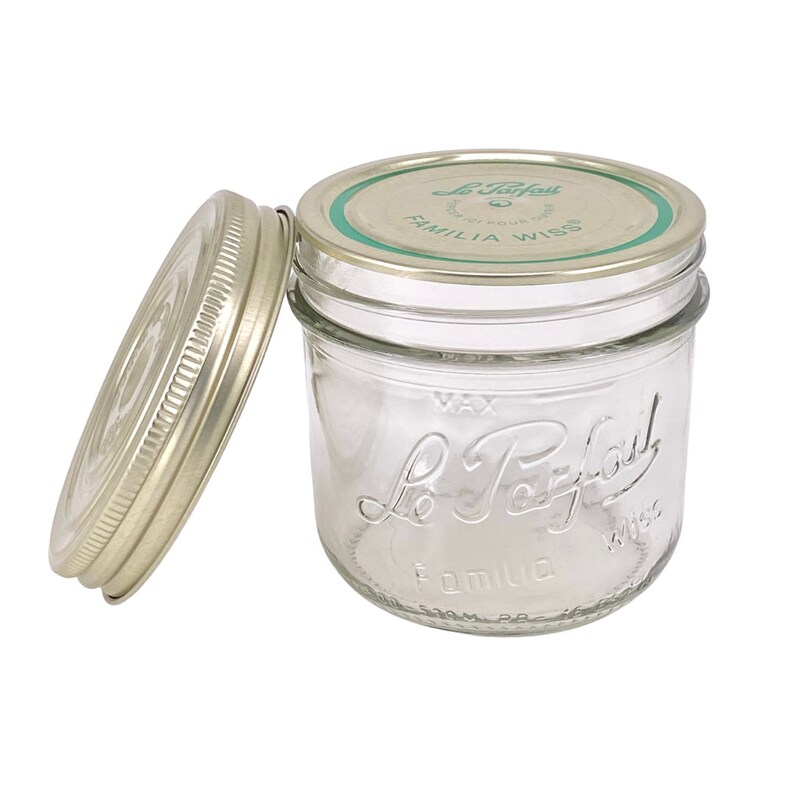 Le Parfait 500ml Familia Wiss Terrine Jar With Screw Cap Lid Etsy
