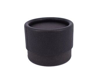 Nutley's 15ml Black Cardboard Cosmetic Pot