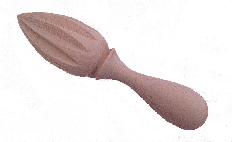Nutley/'s Wooden Citrus Reamer Oranges Juicer Beech Wood