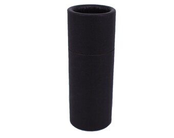 Nutley's 15ml Plastic Free Black Cardboard Cosmetic Tube