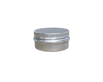 Nutley's 10ml Lip Balm Tins Aluminium Screw Top