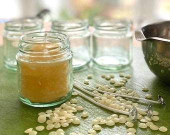 Nutley's 100ml Round Glass Jam Jars with Gold Lids - Pack of 12