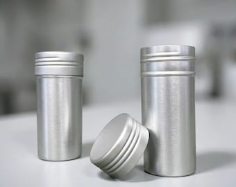 Nutley's 70ml* Plastic Free Aluminium Deodorant Balm Tube - Eco Friendly, Recyclable, Reusable