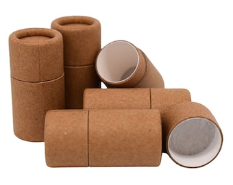 Nutley's 6cm Plastic Free Cardboard Cosmetics Tube