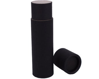 Nutley's 28ml Plastic Free Cardboard Cosmetics Tube - Black
