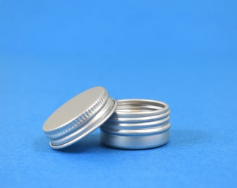 Nutley's 5ml Aluminium Tins Samples Cosmetic Sample