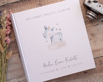 personalised baby photo album