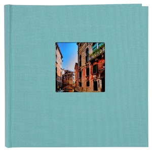 High Quality Linen Slip-in Photo Album with cover aperture. 23x22cms Holds 200 6x4 inch / 10x15cm Photos. 9 colour choices. image 7