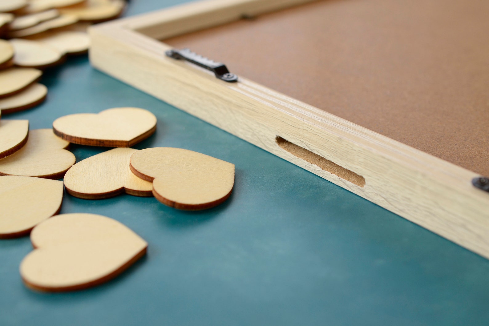 DIY Guest Book Frame. Drop Top Wedding Guest Book Frame with Etsy